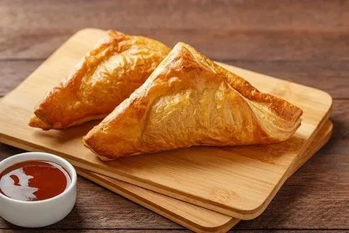 Veg Patties at Chai Coffee Day in Edmonton, AB